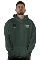 Buzo Verde Capucha overcome Limits 999