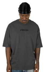 Oversize Gris Always Being  True alto gramaje