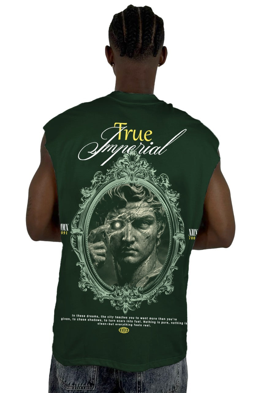 Camisilla Verde true Imperial alto gramaje
