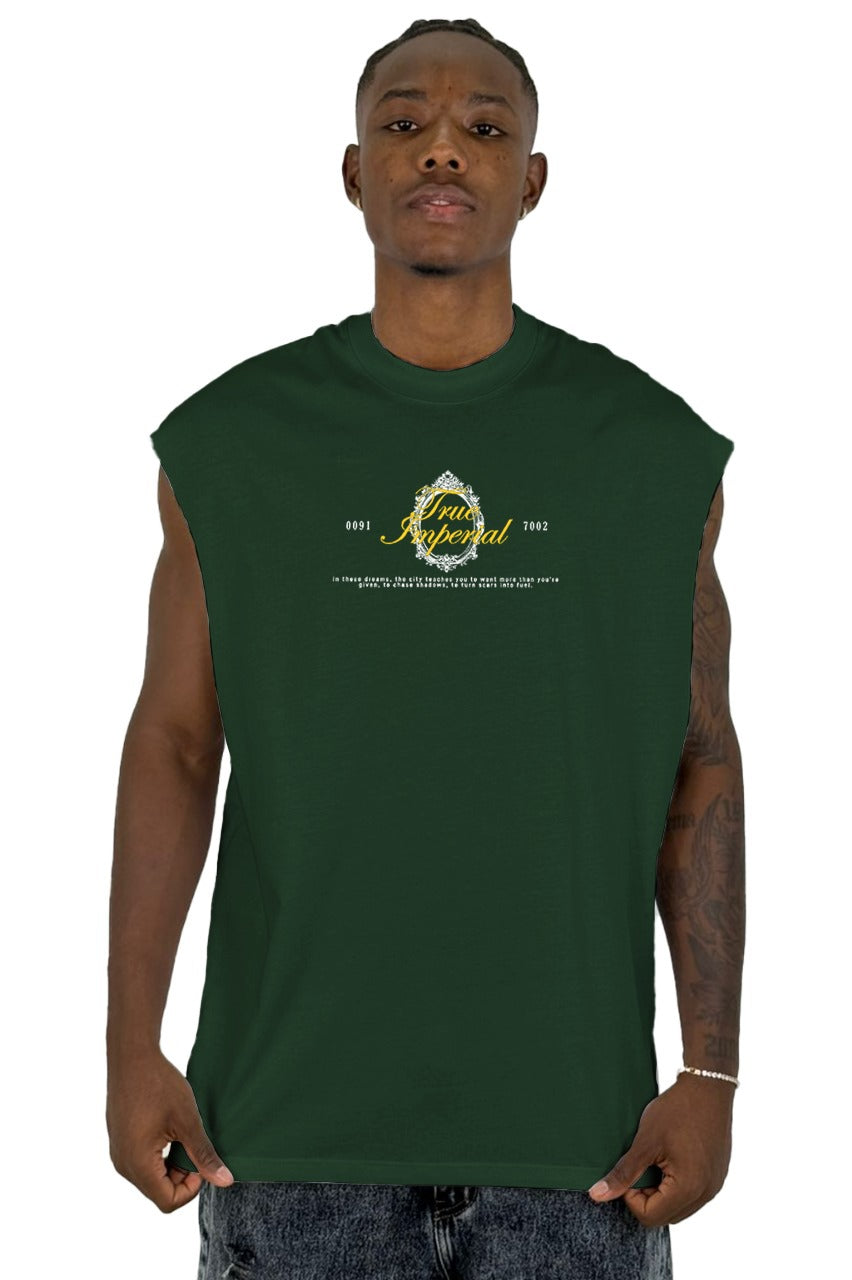 Camisilla Verde true Imperial alto gramaje