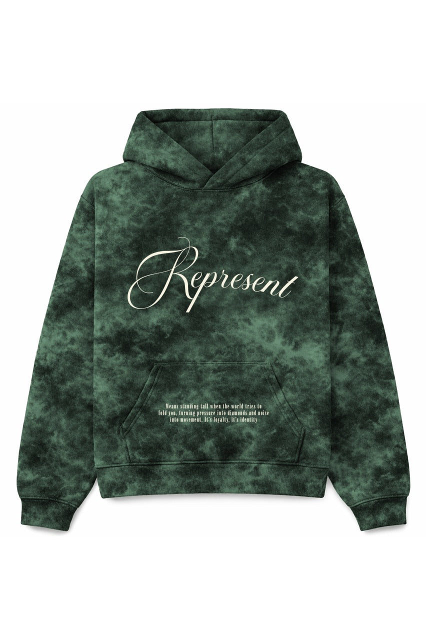 Buzo verde sky 777 represent