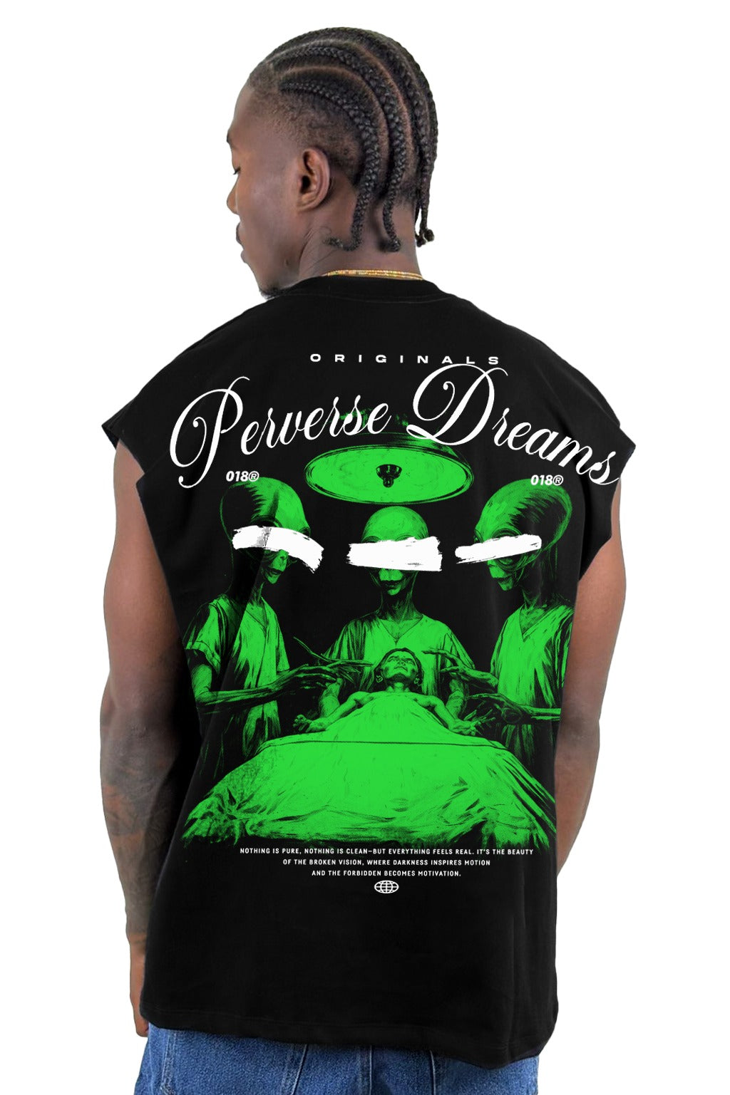 Camisilla Negra Perverse Dreams