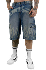 Mocho azul Ignited Llamas