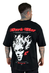 Oversize Negra Dark Stark  Alto Gramaje