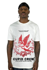 Camiseta Crudo Cupid Crew Alto Gramaje