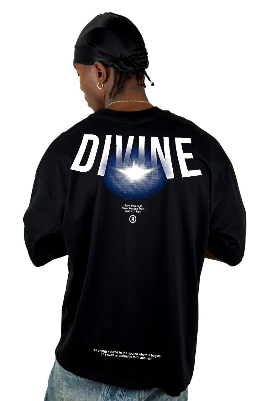 Oversize Negra DIVINE alto gramaje