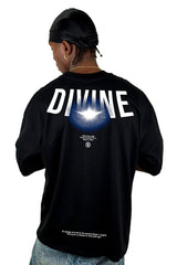 Oversize Negra DIVINE alto gramaje