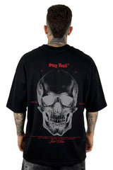 Oversize Negra Stay Dead Alto Gramaje