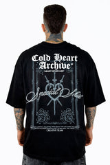 Oversize Negra Cold Heart Archive Alto Gramaje