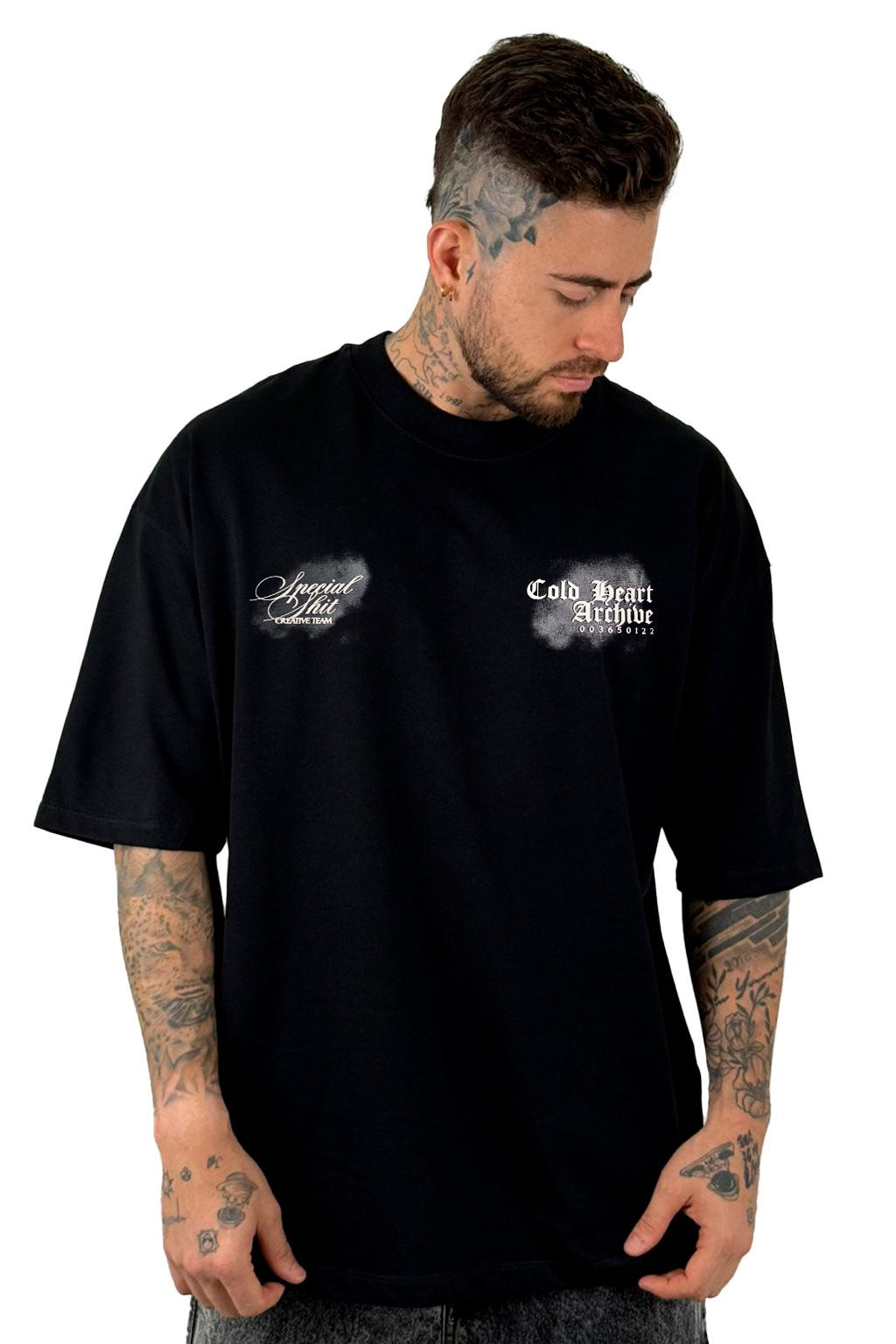 Oversize Negra Cold Heart Archive Alto Gramaje