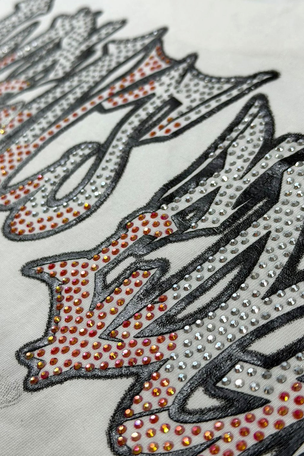 Oversize Crudo Heaven Edge Con Cristales Alto Gramaje