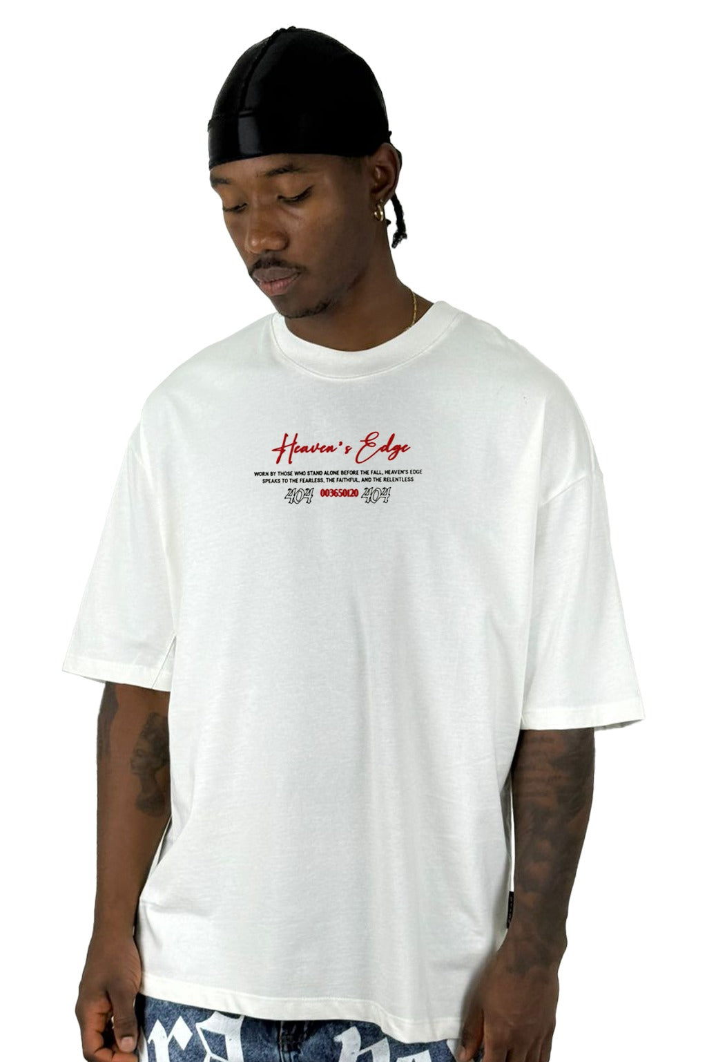 Oversize Crudo Heaven Edge Con Cristales Alto Gramaje