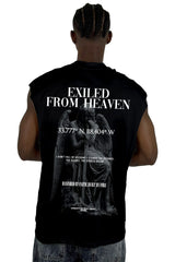 Camisilla Negra Exiled From Heaven Alto Gramaje