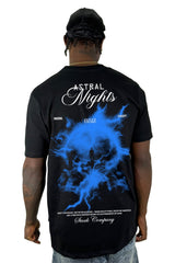 Camiseta Negra Astral Nights Alto Gramaje