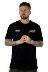 Camiseta Negra Born For Redemption Alto Gramaje