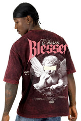 Oversize Sky Vino Tinto Blessed Angel