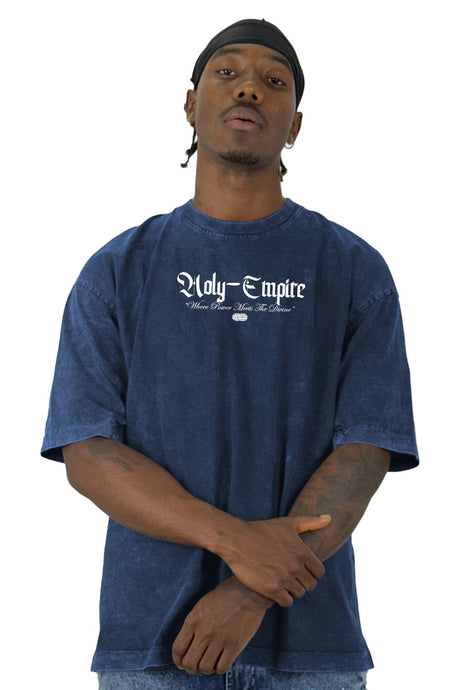 Oversize Sky Azul Holy Empire