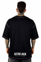 Oversize Negra Astro Jack Alto Gramaje