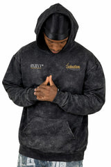 Buzo negro sky Salvation Cruz