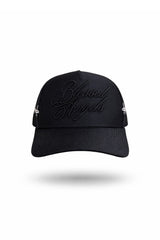 Gorra Negra Blessed Angels Bordado Rosa