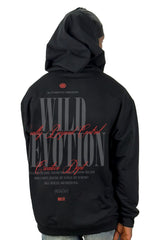Buzo Capucha Negro Wild Devotion