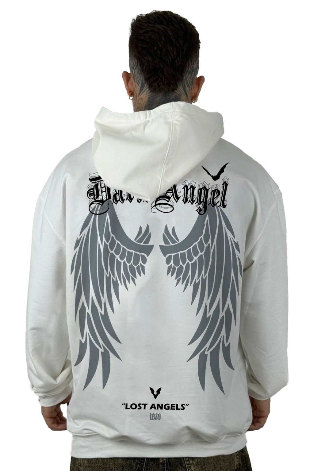Buzo Capucha Crudo Dark Angel