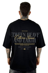 Oversize Negra Between Heaven And Earth Alto Gramaje