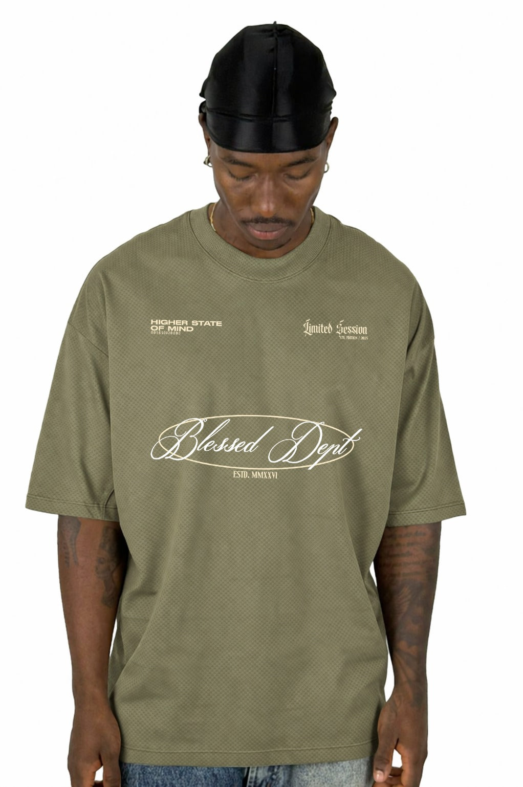 Over verde blessed dept Texturizada