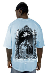 Oversize Azul Blessed Order Alto Gramaje