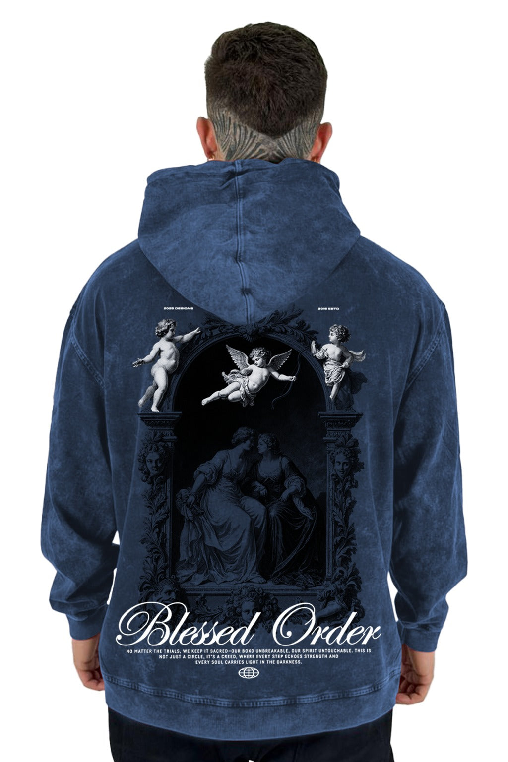 Buzo Azul sky  Blessed Order MMXXV