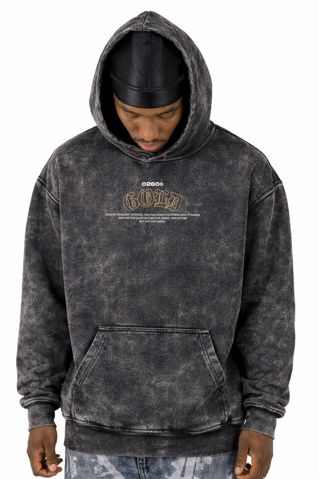 Buzo Negro sky Gold Angel
