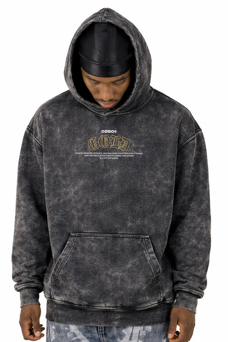 Buzo Negro sky Gold Angel