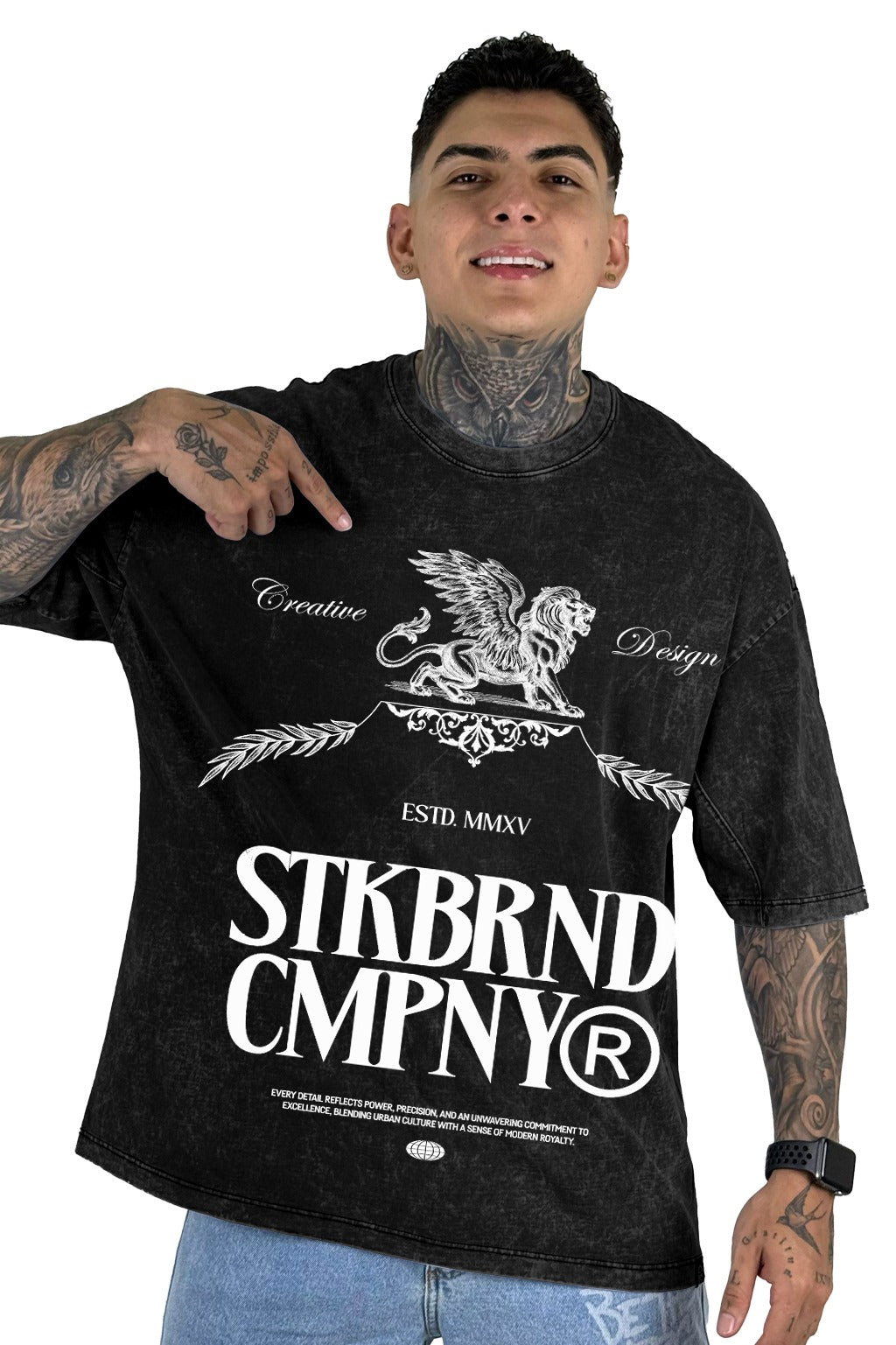 Oversize Sky Negra Stkbrnd Cnpny