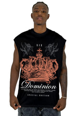 Camisilla Negra Dominion Corona Alto Gramaje