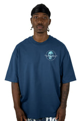 Oversize Azul After The Signal Alto Gramaje