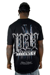 Camiseta Negra Platinum MMXXV1 Alto Gramaje