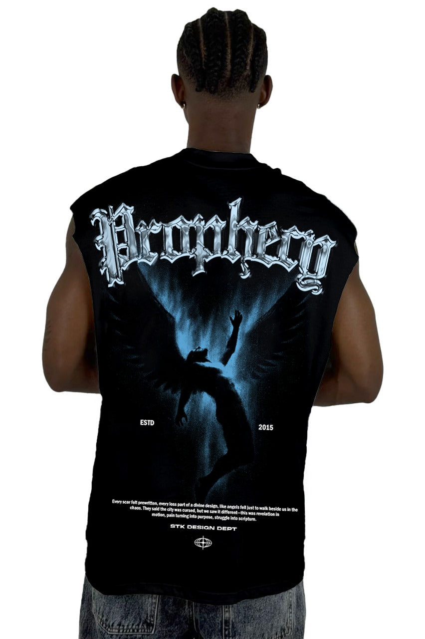 Camisilla  Negra Prophecy Alto Gramaje