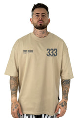 Oversize Beige 333 Never Lost Heaven Alto Gramaje