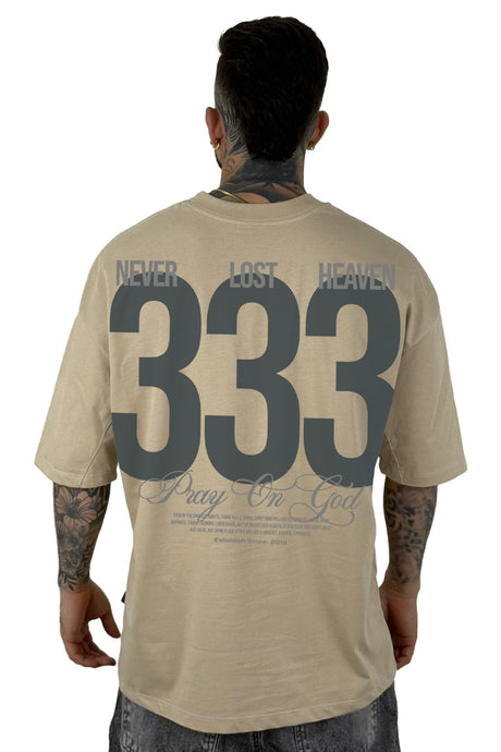 Oversize Beige 333 Never Lost Heaven Alto Gramaje