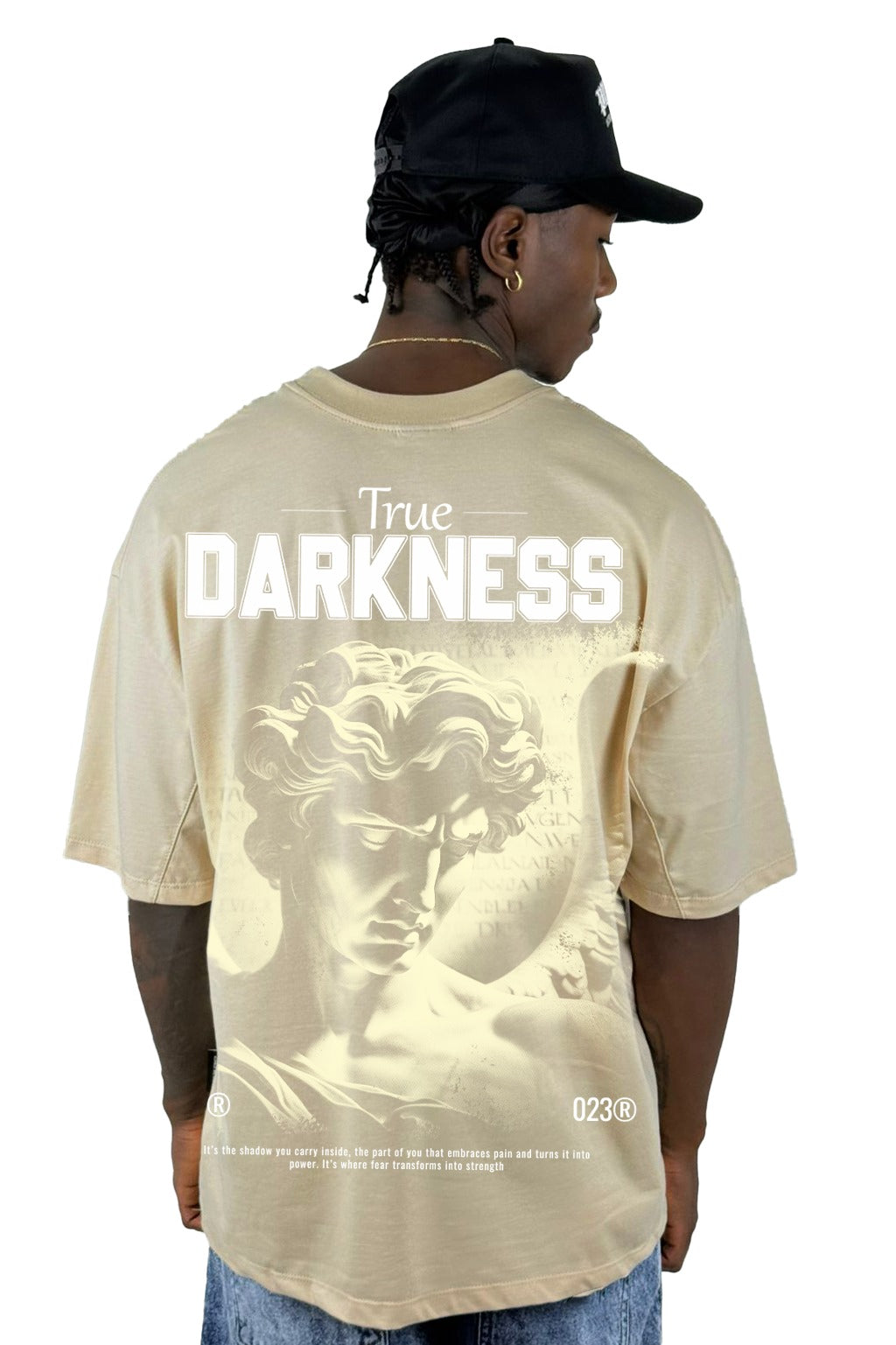 Oversize Beige True Darkness Alto Gramaje