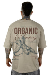 Oversize Beige Organic Factory Alto Gramaje