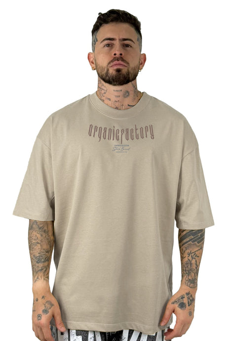 Oversize Beige Organic Factory Alto Gramaje