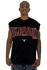 Camisilla  Negra Blessed Alto Gramaje