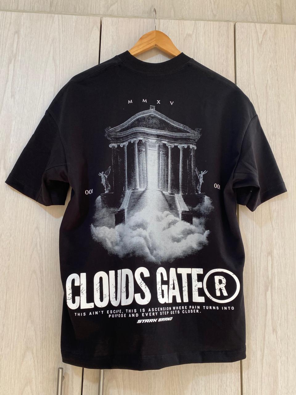Oversize Negra Clouds Gate Alto Gramaje