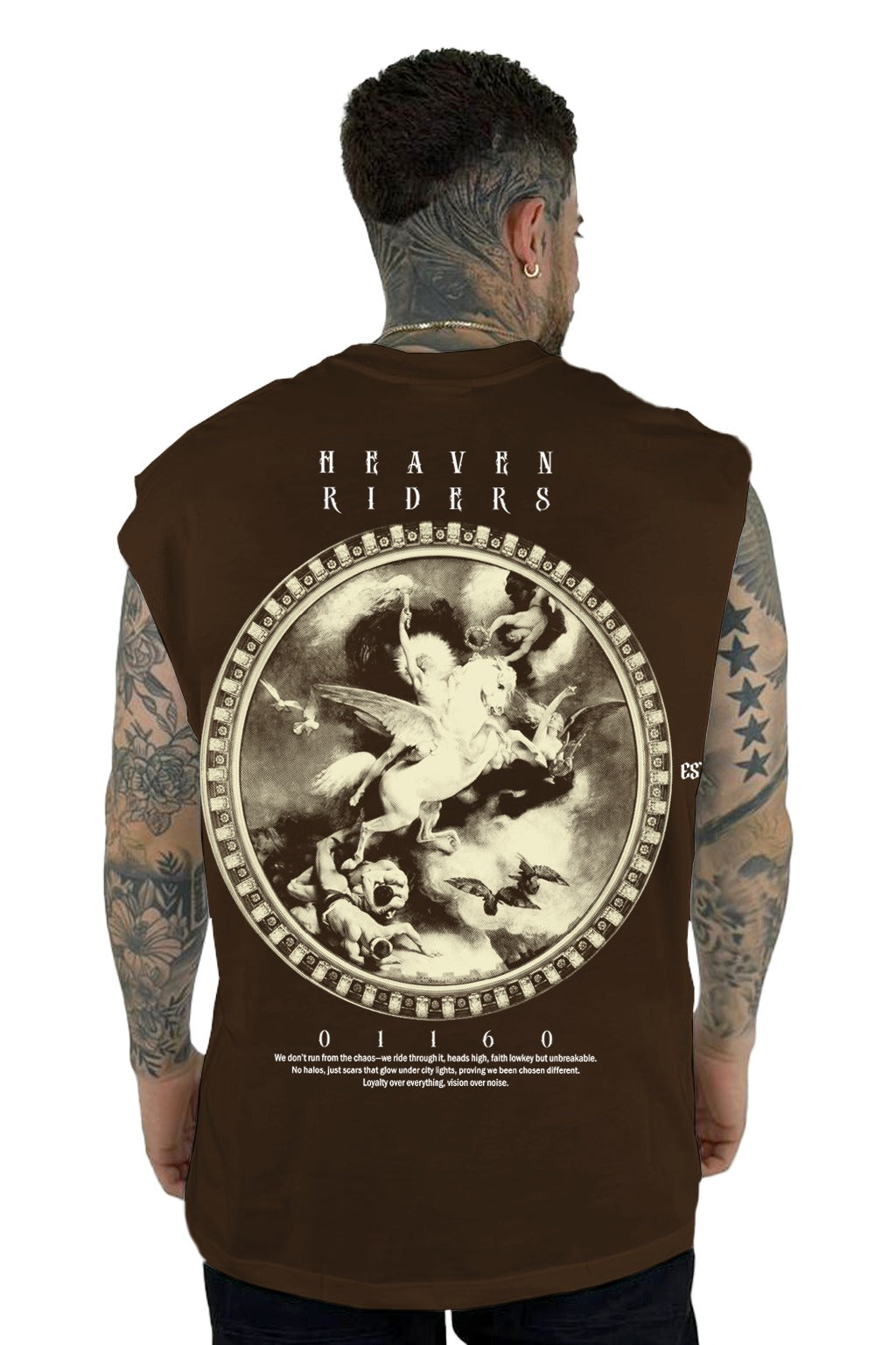 Camisilla Cafe Heaven Riders Alto Gramaje