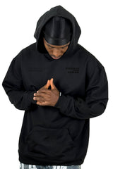 Buzo Capucha Negro Elevate The Vision