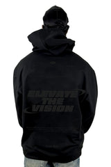 Buzo Capucha Negro Elevate The Vision