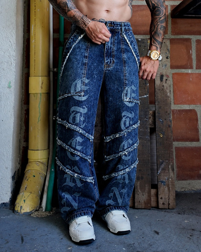 Jean baggy Carpintero Desmechado Eternal