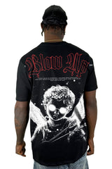 Camiseta Negra Blow Up Angel Alto Gramaje