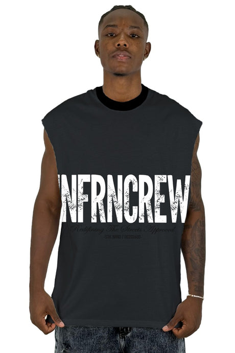 Camisilla Gris Inferno Crew Alto Gramaje